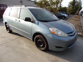 2007 TOYOTA SIENNA LE BLUE 3.5 AT 2WD Z19846
